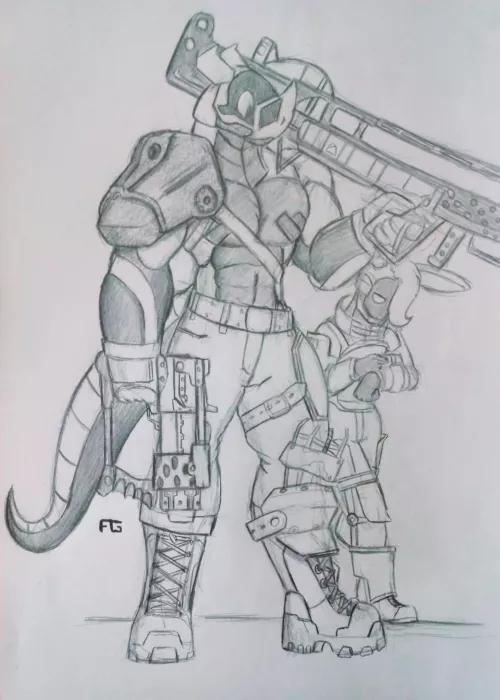 big boy= big guns (by me)