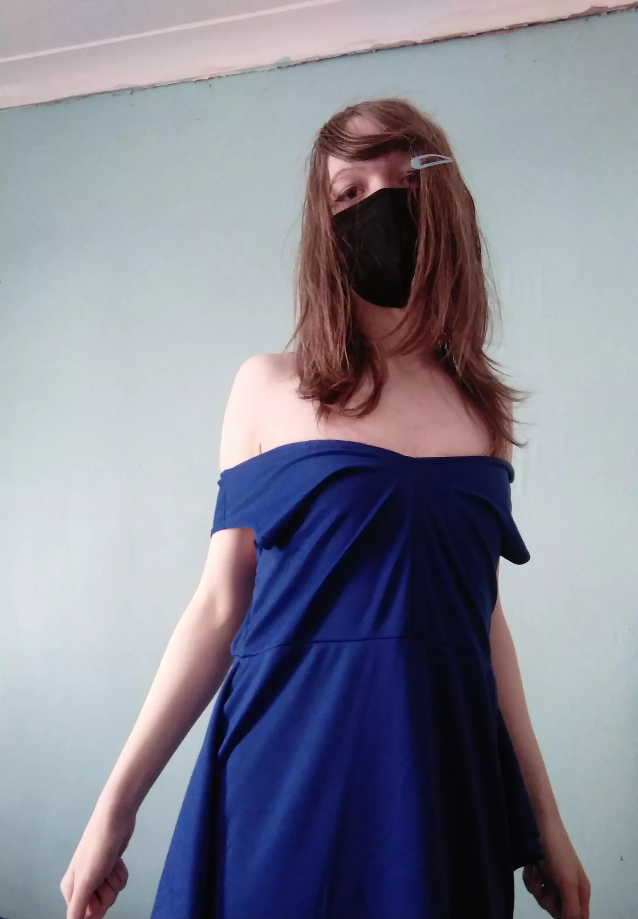 did somebody order a boy in a dress?