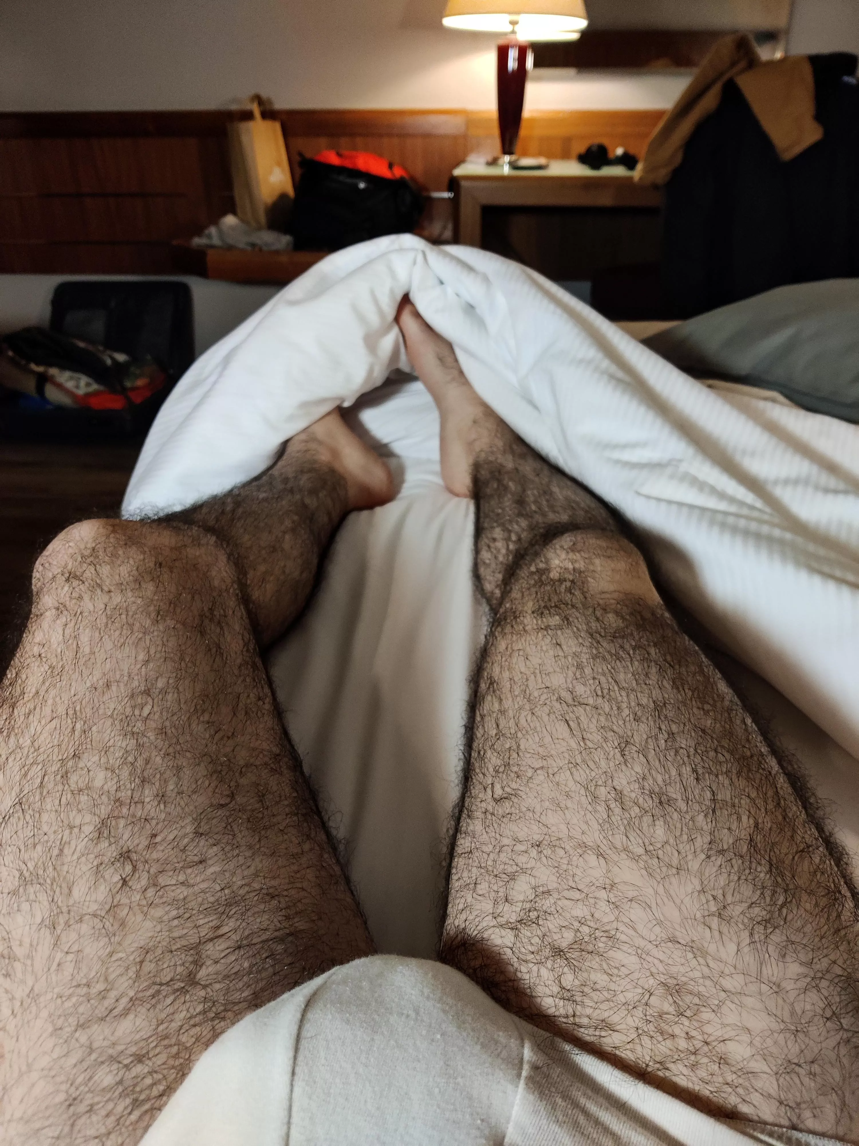 Hairy legs!
