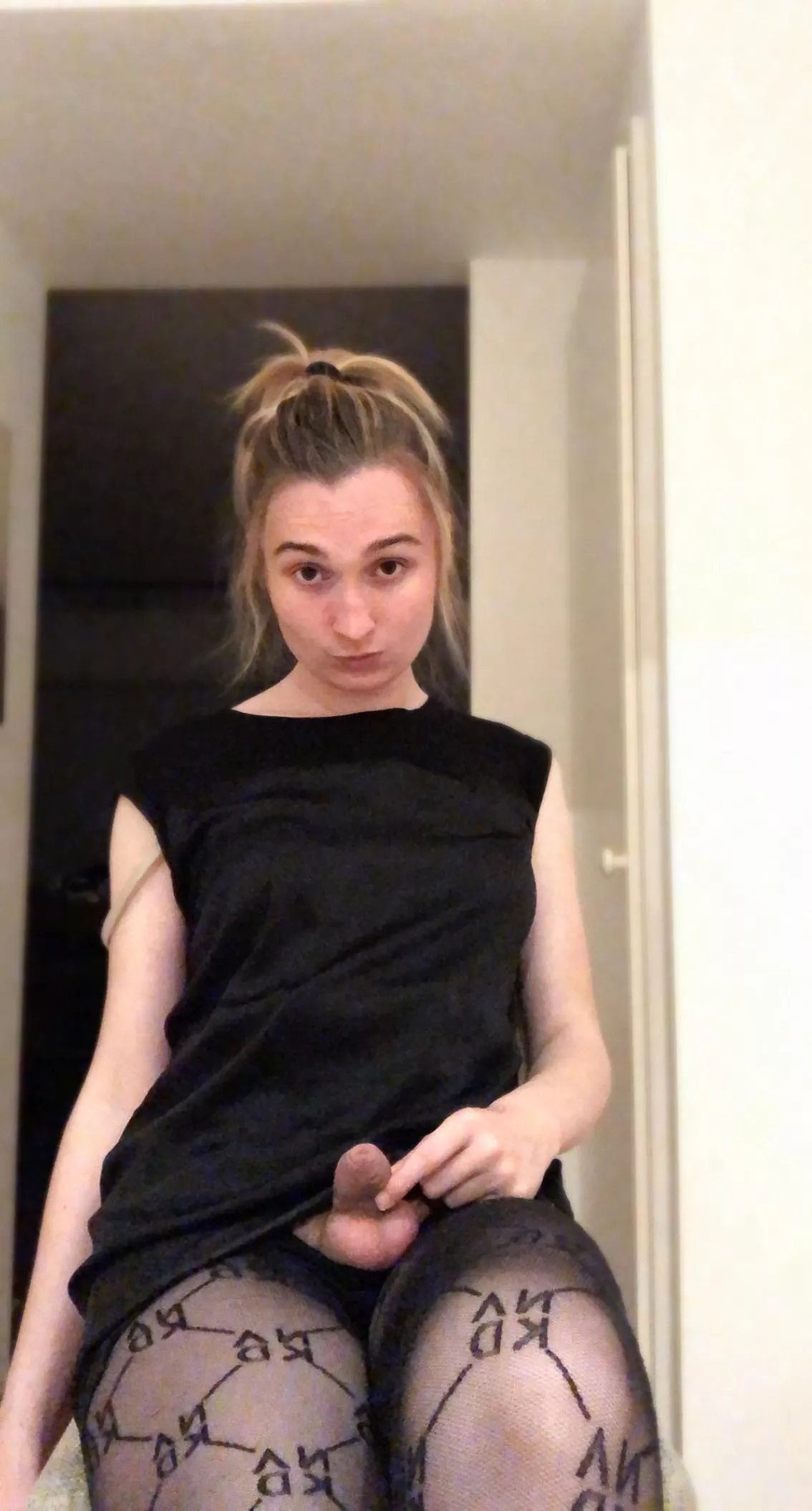 I could ask, how has your day been but I don’t care , just get on your knees and suck my cock already I’m in a bad mood