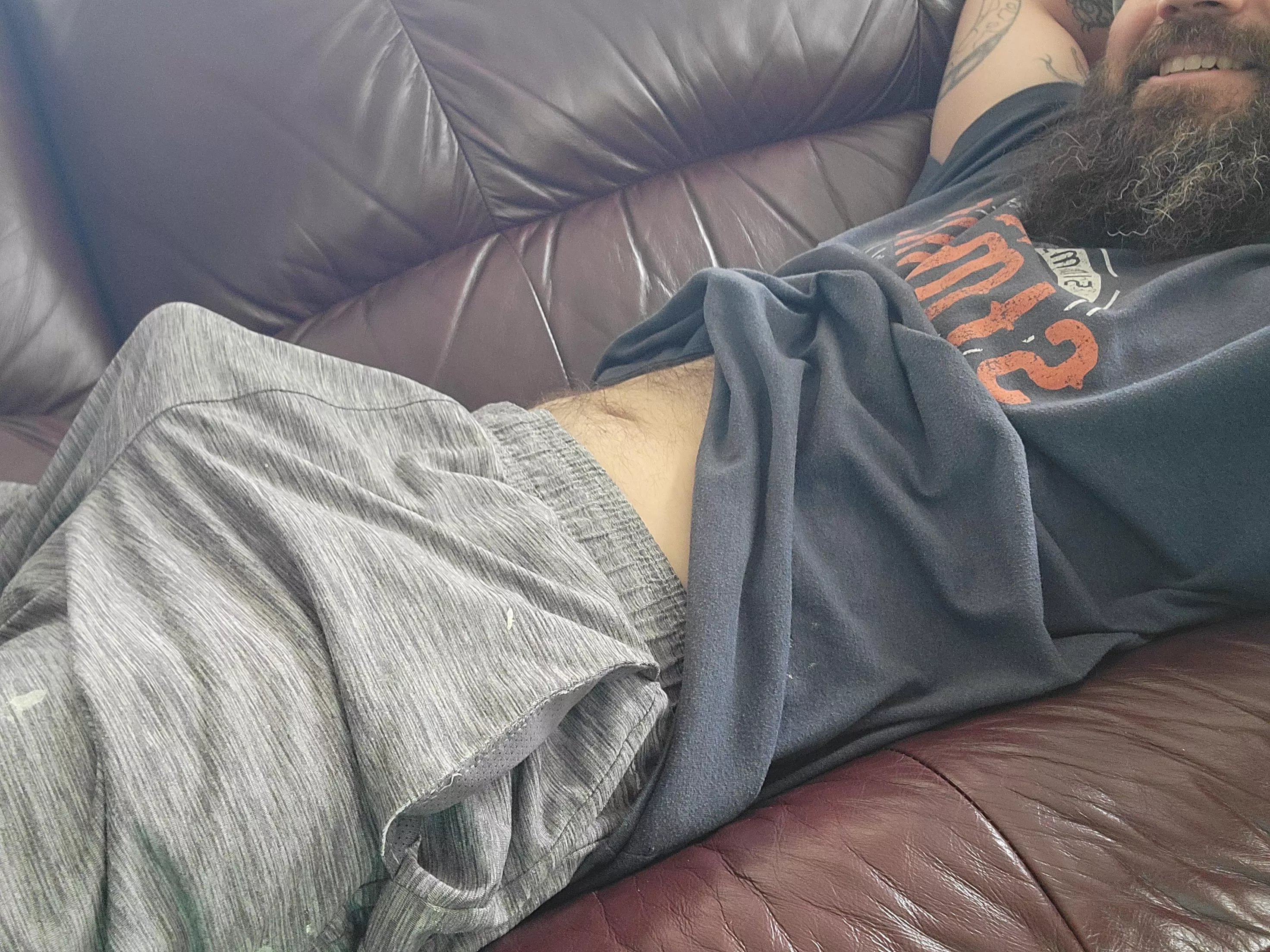 Lounging on the couch kind of afternoon.