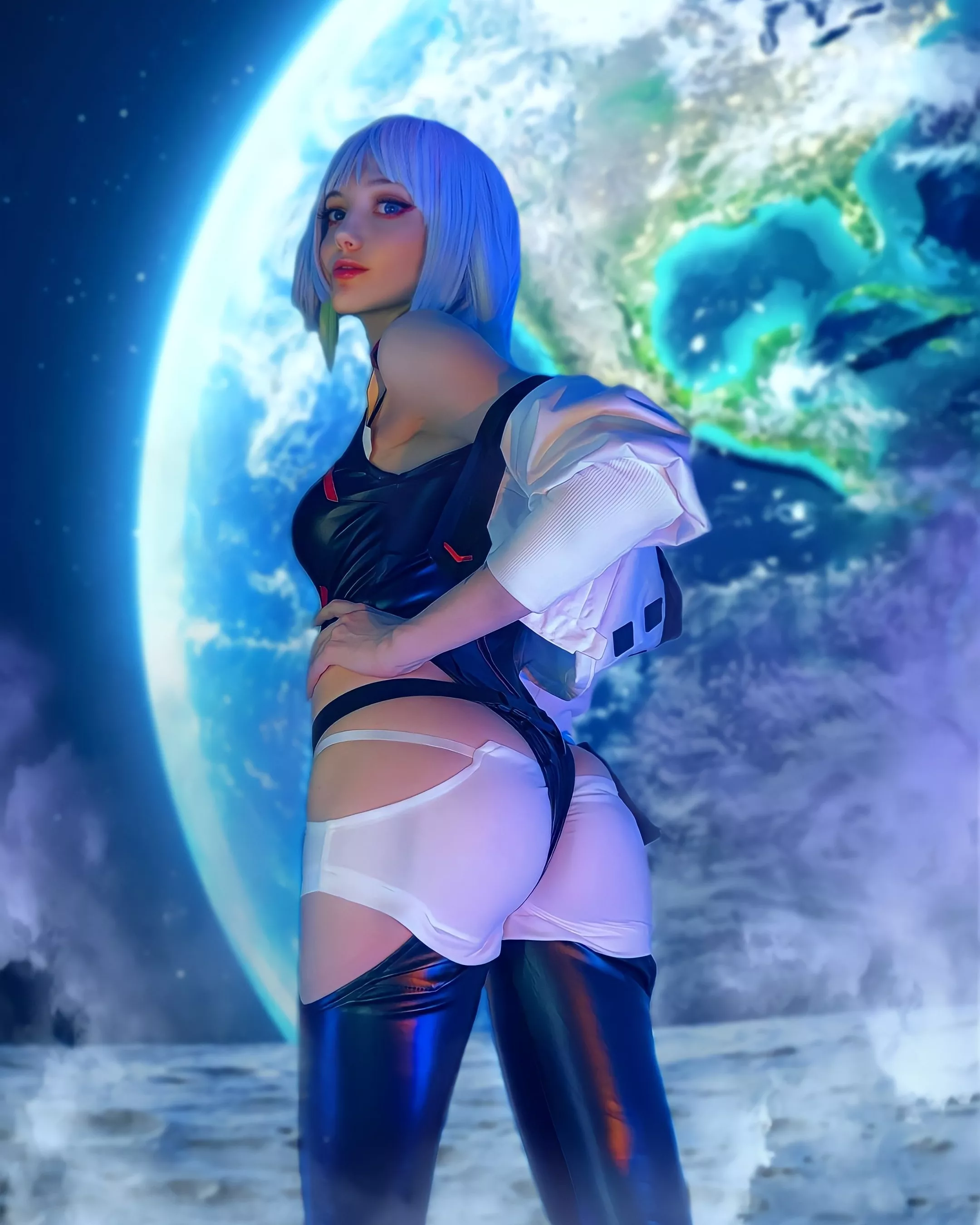 Lucy Cosplay by Astasiadream Edit by me