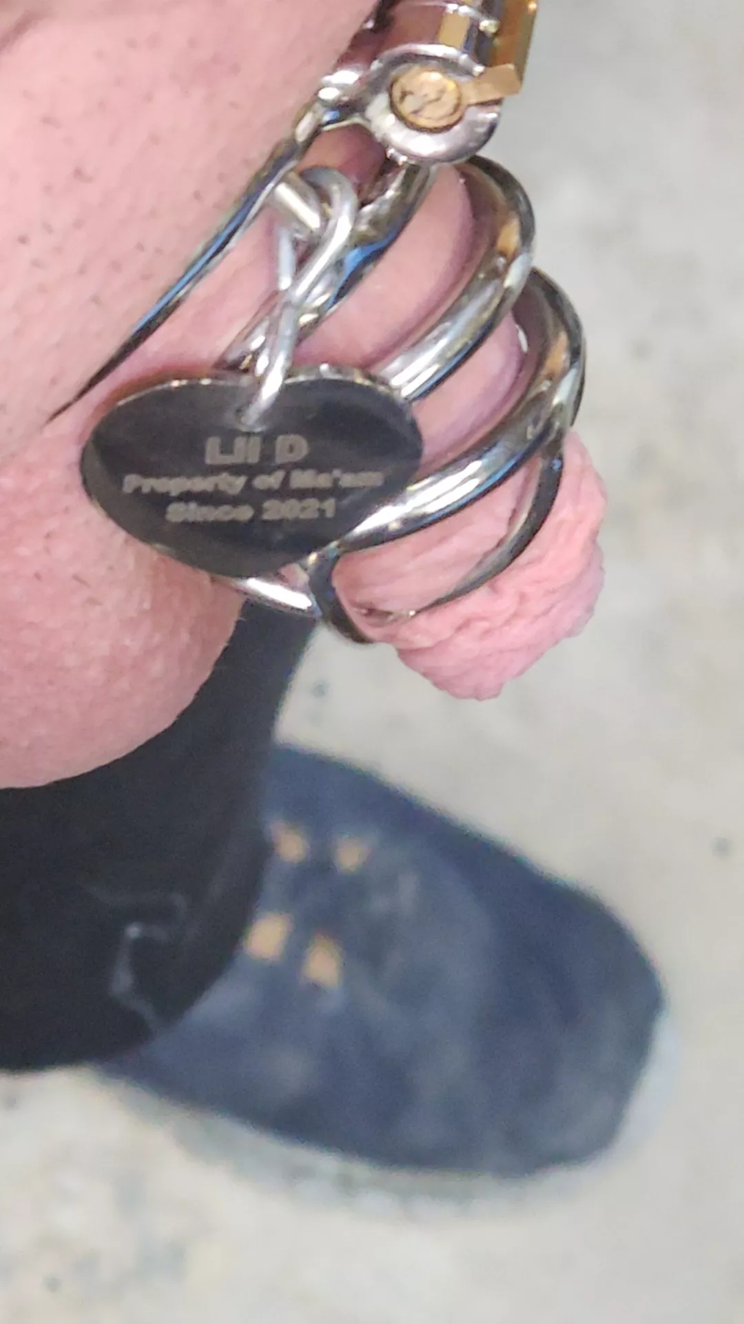 Ma'am makes sure I'm always locked