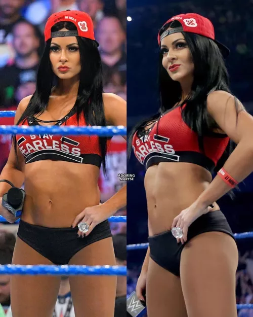 Maryse as Nikki Bella