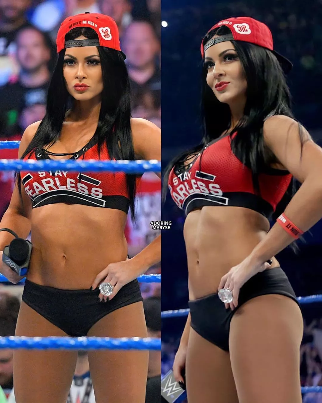 Maryse as Nikki Bella