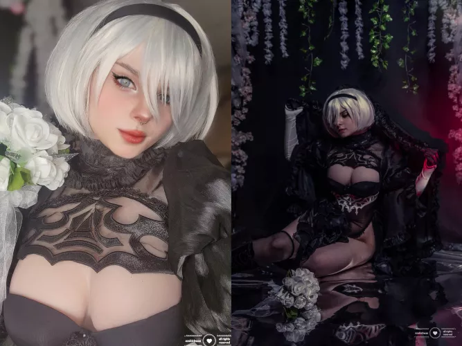 My Bride 2B Cosplay From NieR:Automata! (Azukichwan)