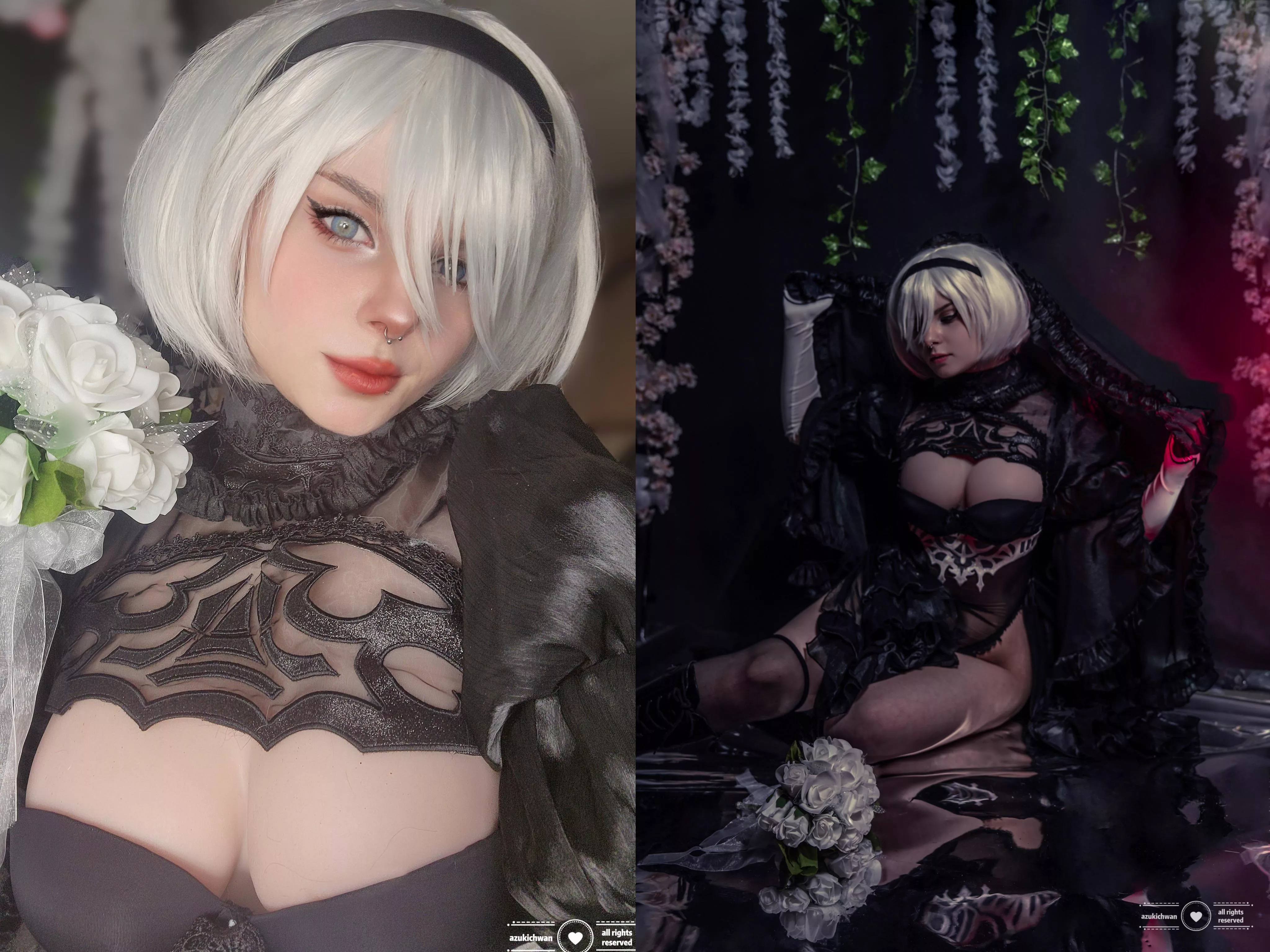 My Bride 2B Cosplay From NieR:Automata! (Azukichwan)