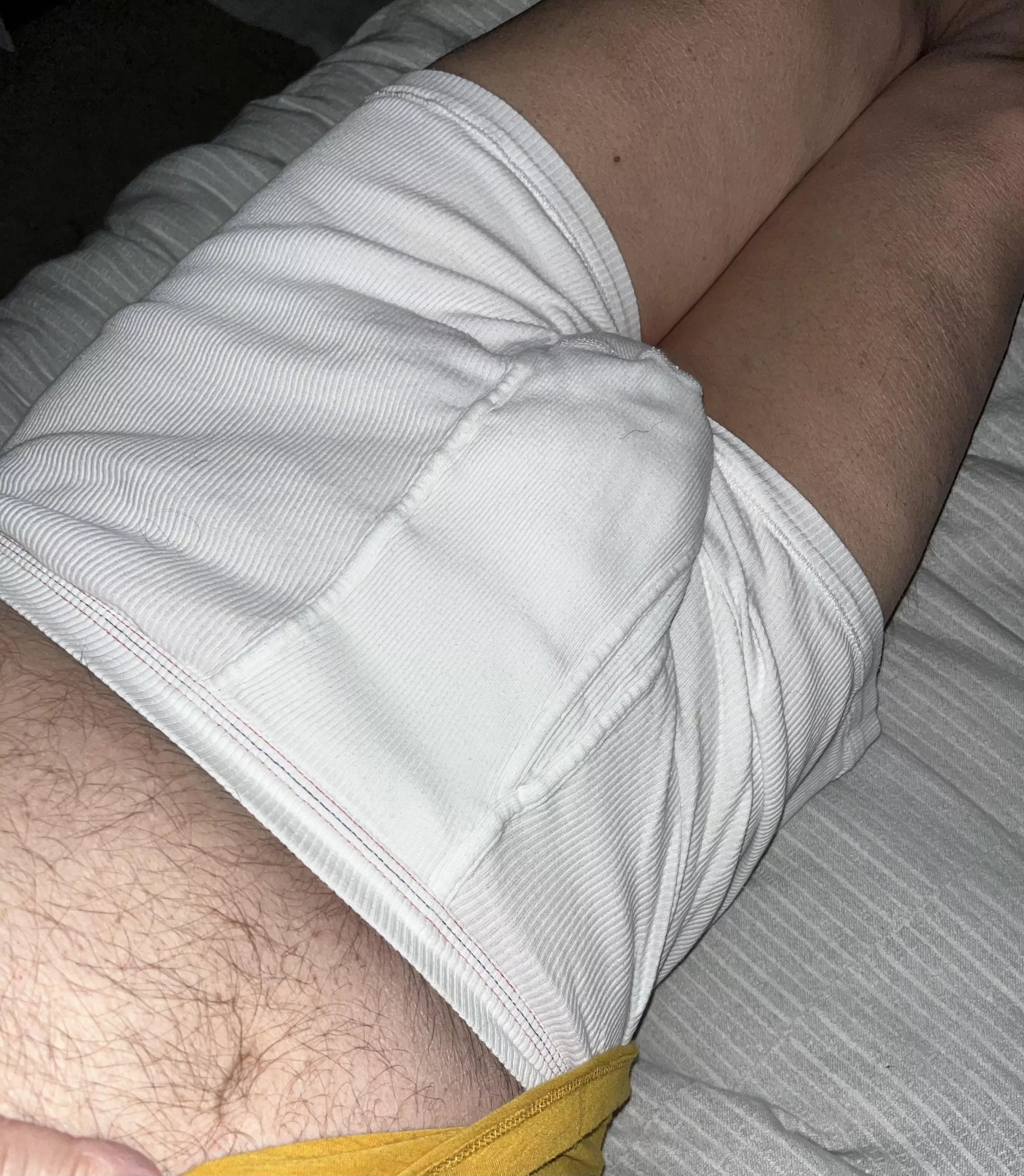 normally wear regular briefs, these are nice to sleep in