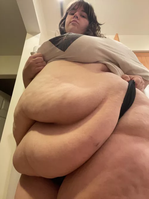 nothing hotter than being heavy and overstuffed