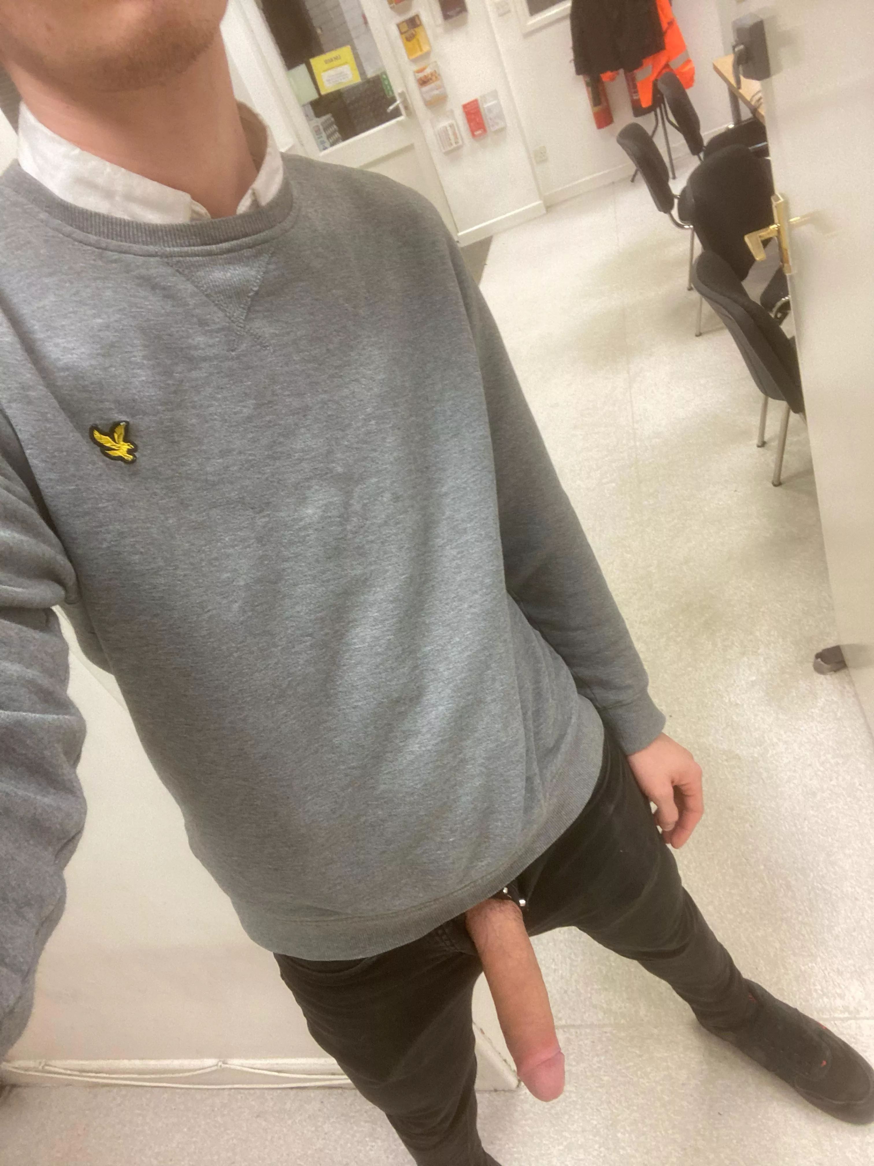 Office door is unlocked, let yourself in