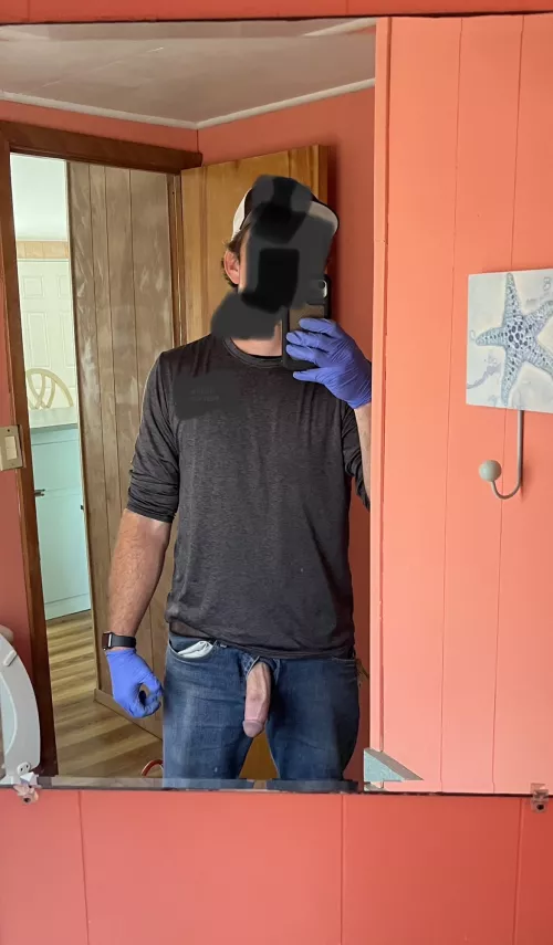 Quick flash while working at a customers house