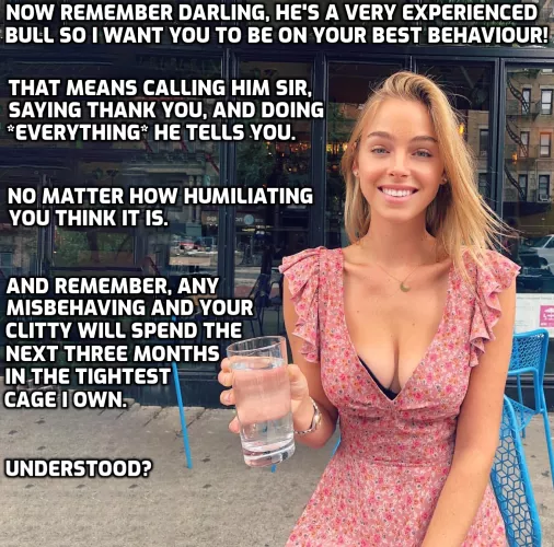 She loves giving you a little pep talk