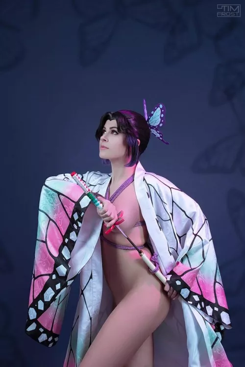 Shinobu Kocho from Demon Slayer by Yuna Kairi 🖤