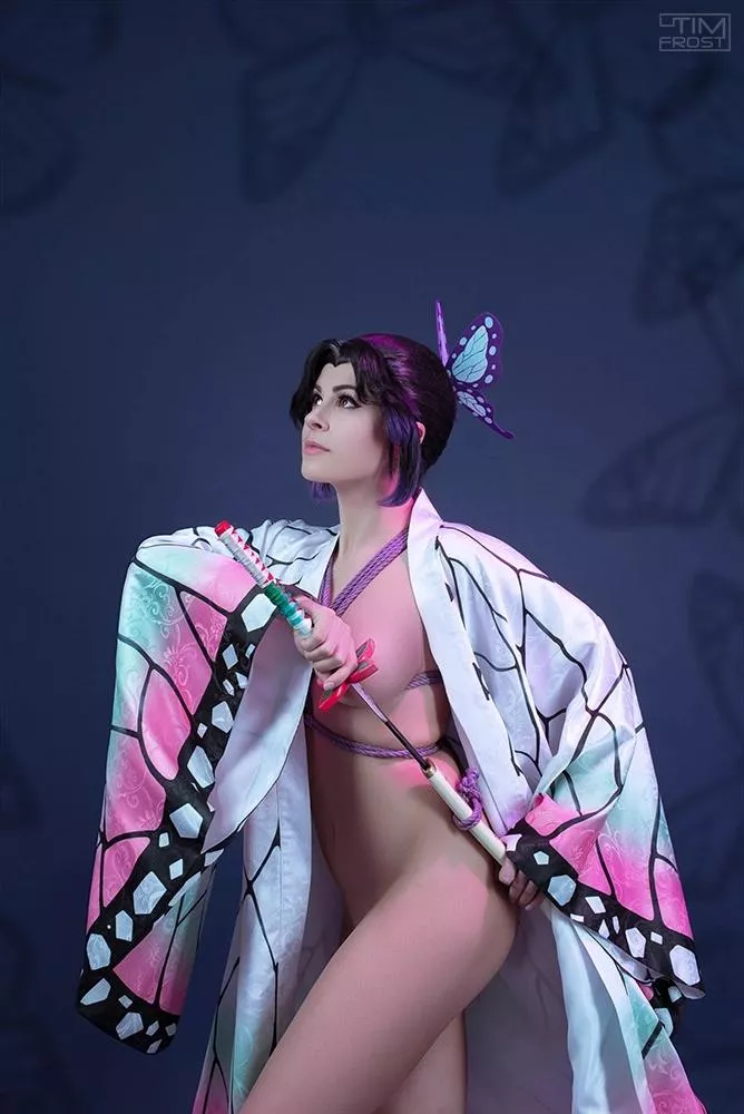 Shinobu Kocho from Demon Slayer by Yuna Kairi 🖤