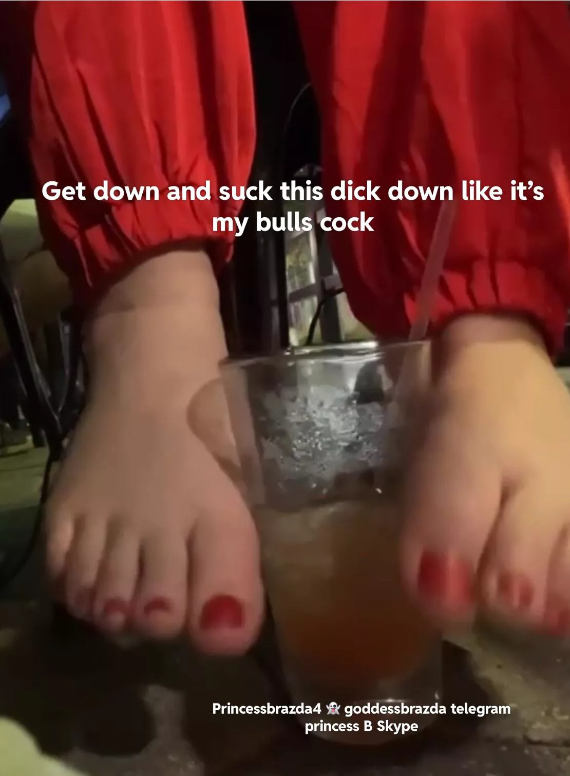 Show me how bad you want his cock cucky