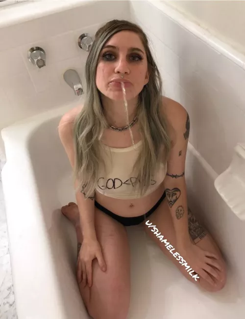 Sometimes I swallow, sometimes I spit, but God will always be > Piss.