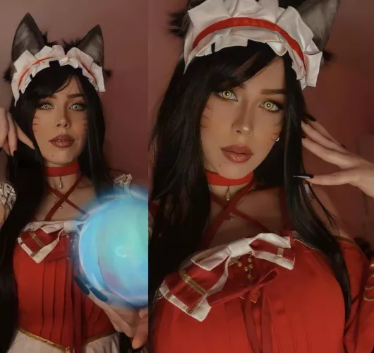 Tea party Ahri by dollyluune