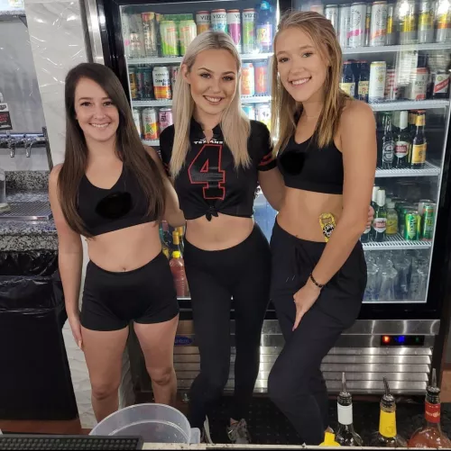 Three Bartenders