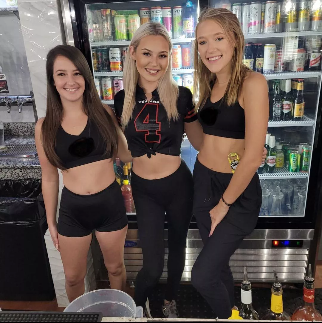 Three Bartenders