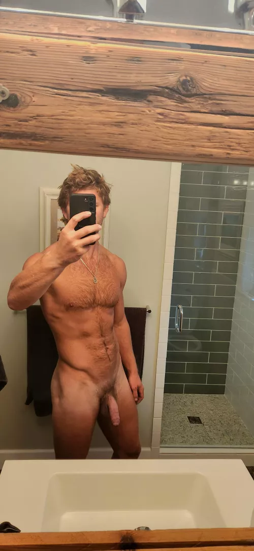 Would you make a move in the showers?