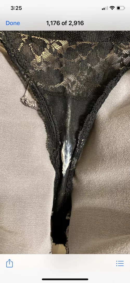 Another wet day at work! I can’t wait to taste her!