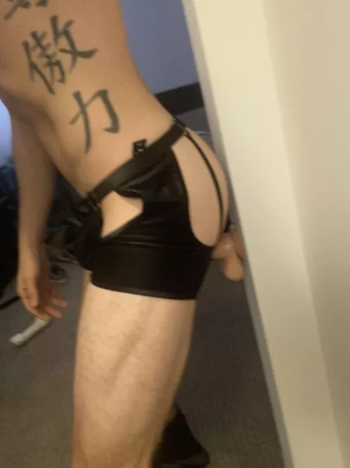 Backed into something 😏