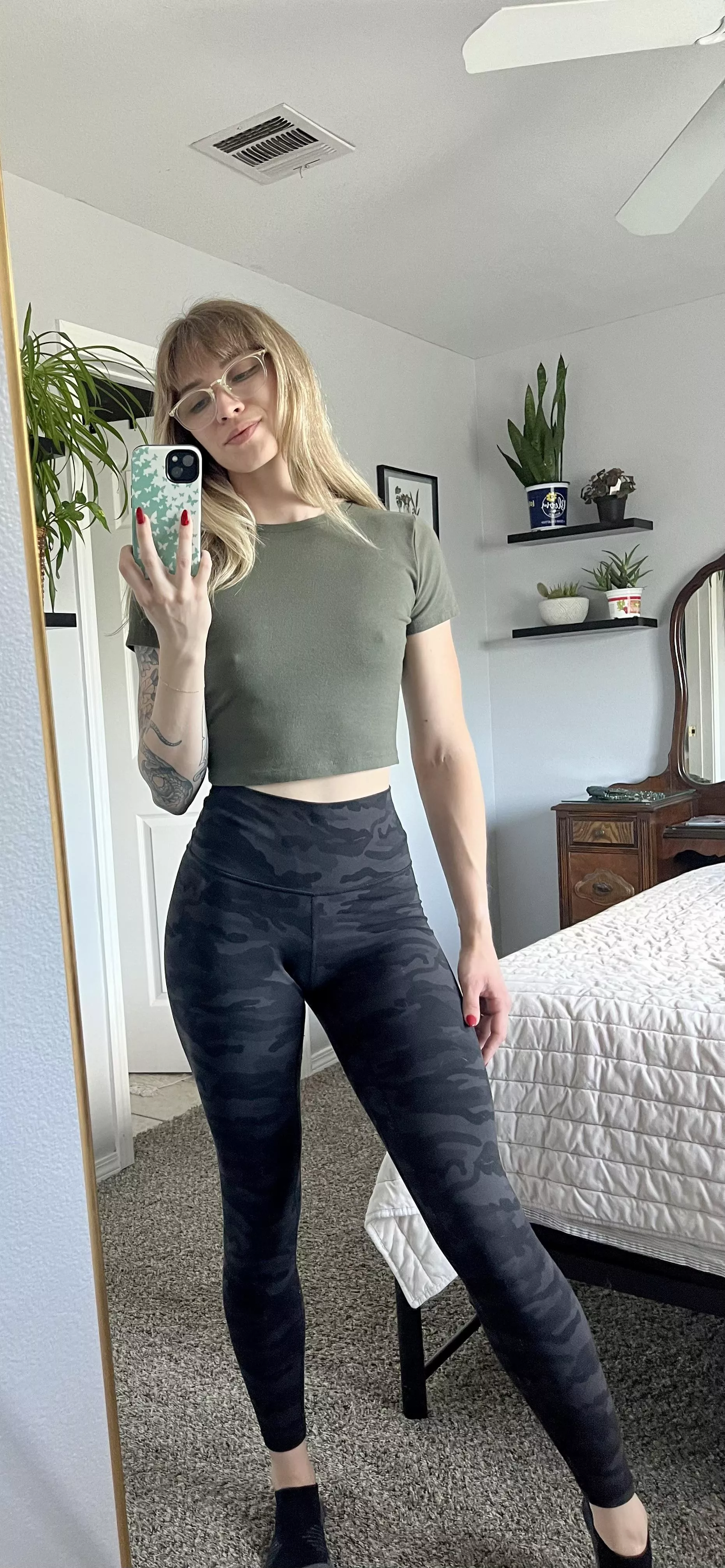 Braless for my grocery run