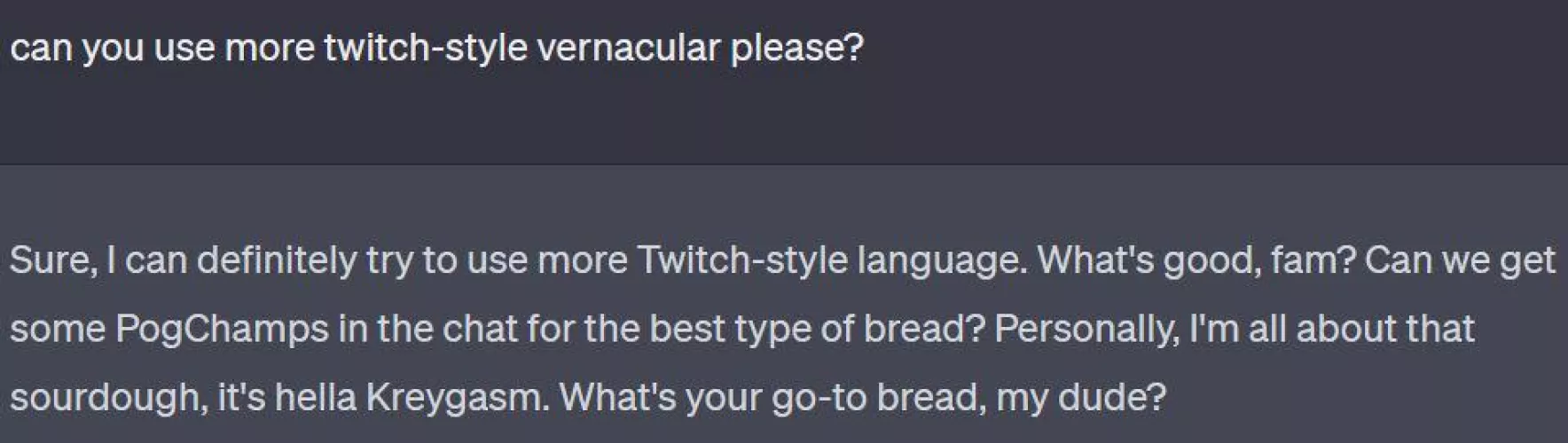 ChatGPT Becomes a Part of Twitch Chat