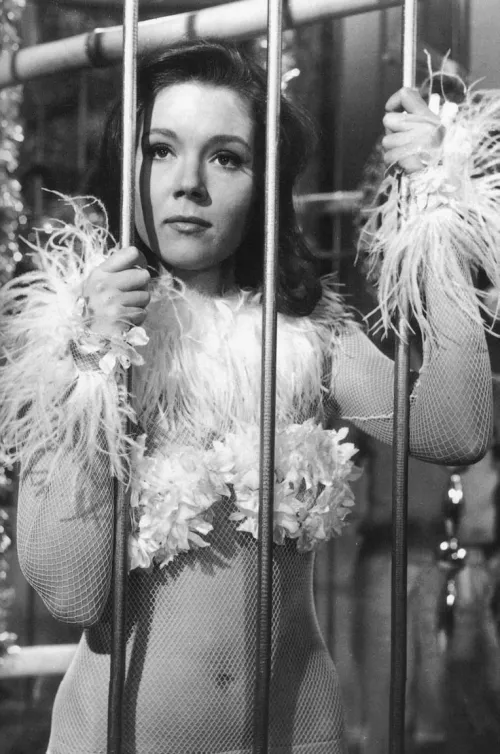 Diana Rigg as Emma Peel (The Avengers) 1960's