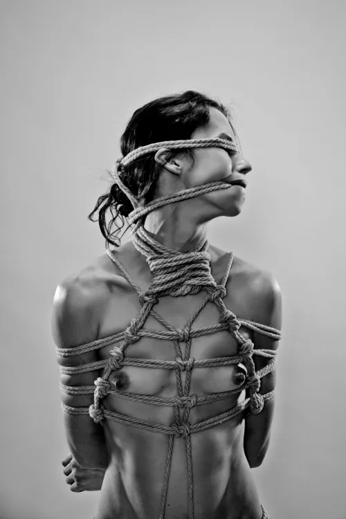 Eva tied and gagged TIGHT