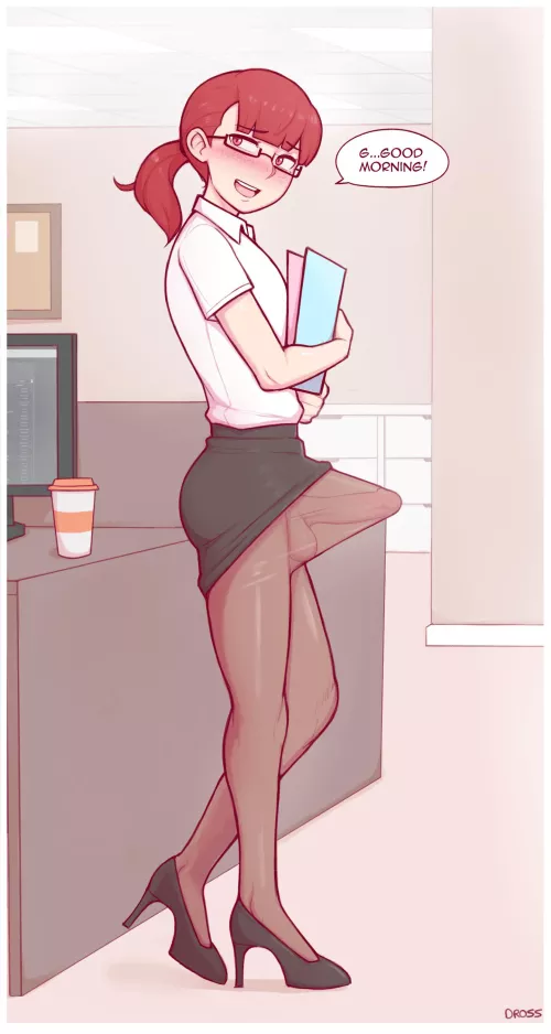 Everyone keeps staring when I walk around the office they must like my new outfit