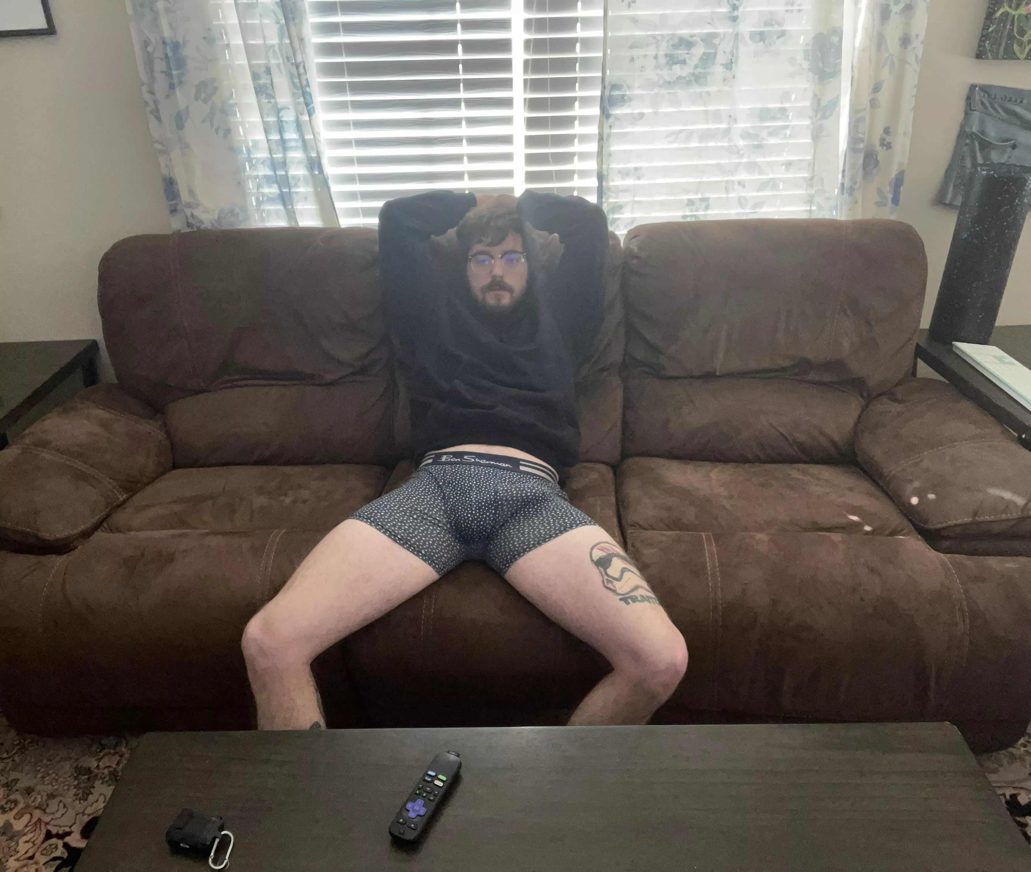 Good morning. Lets call out from work and cuddle