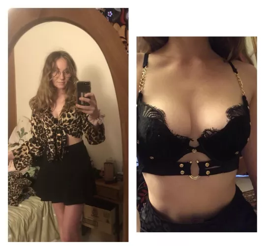 Had to get in on the fun ! Cute mode slut mode !