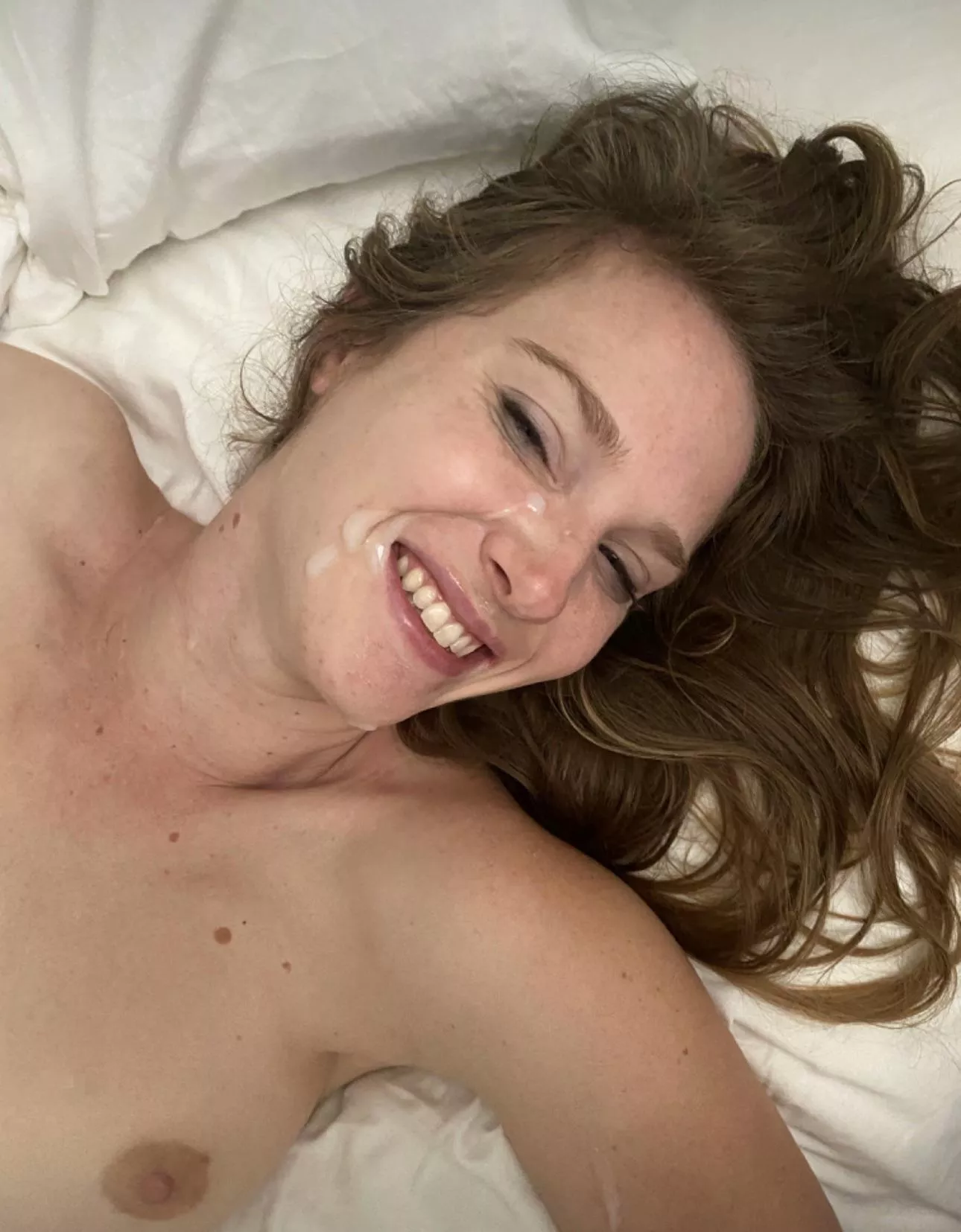 I love getting a big blast on my face