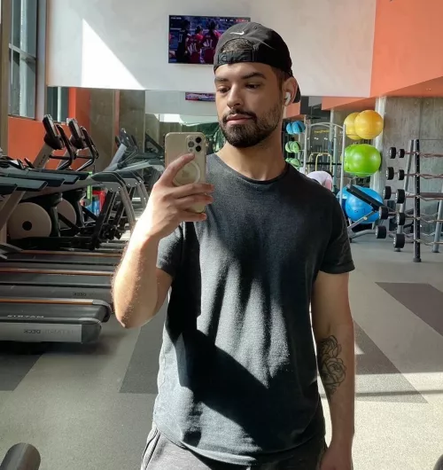 post gym selfie :)