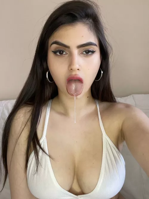 Spit in my mouth please x