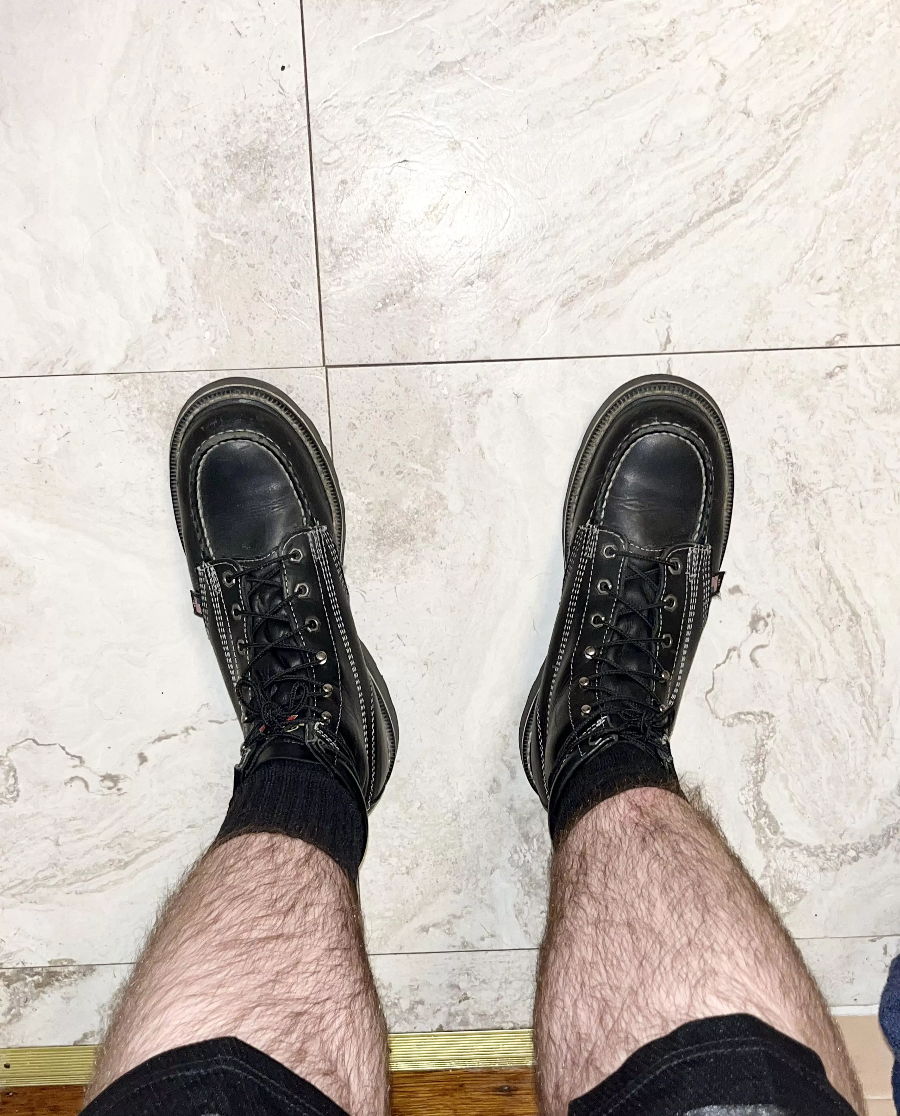 Thorogood fit check.