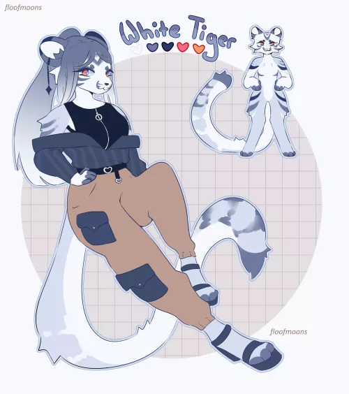 white tiger design [OC]