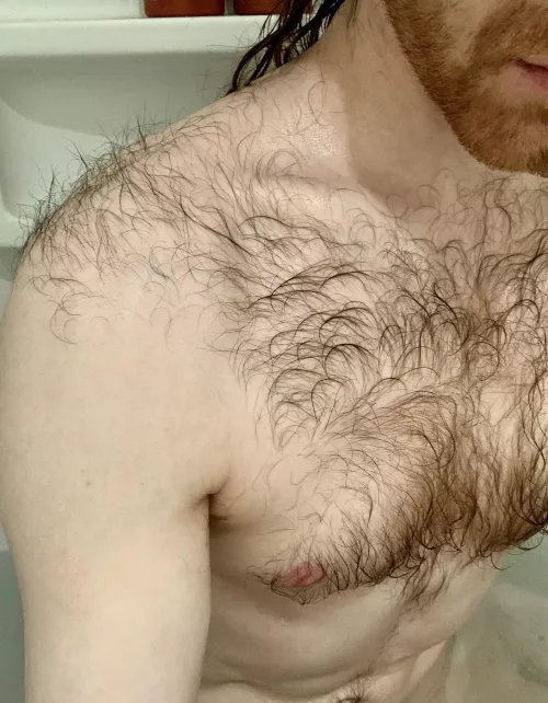 Working on my sweater