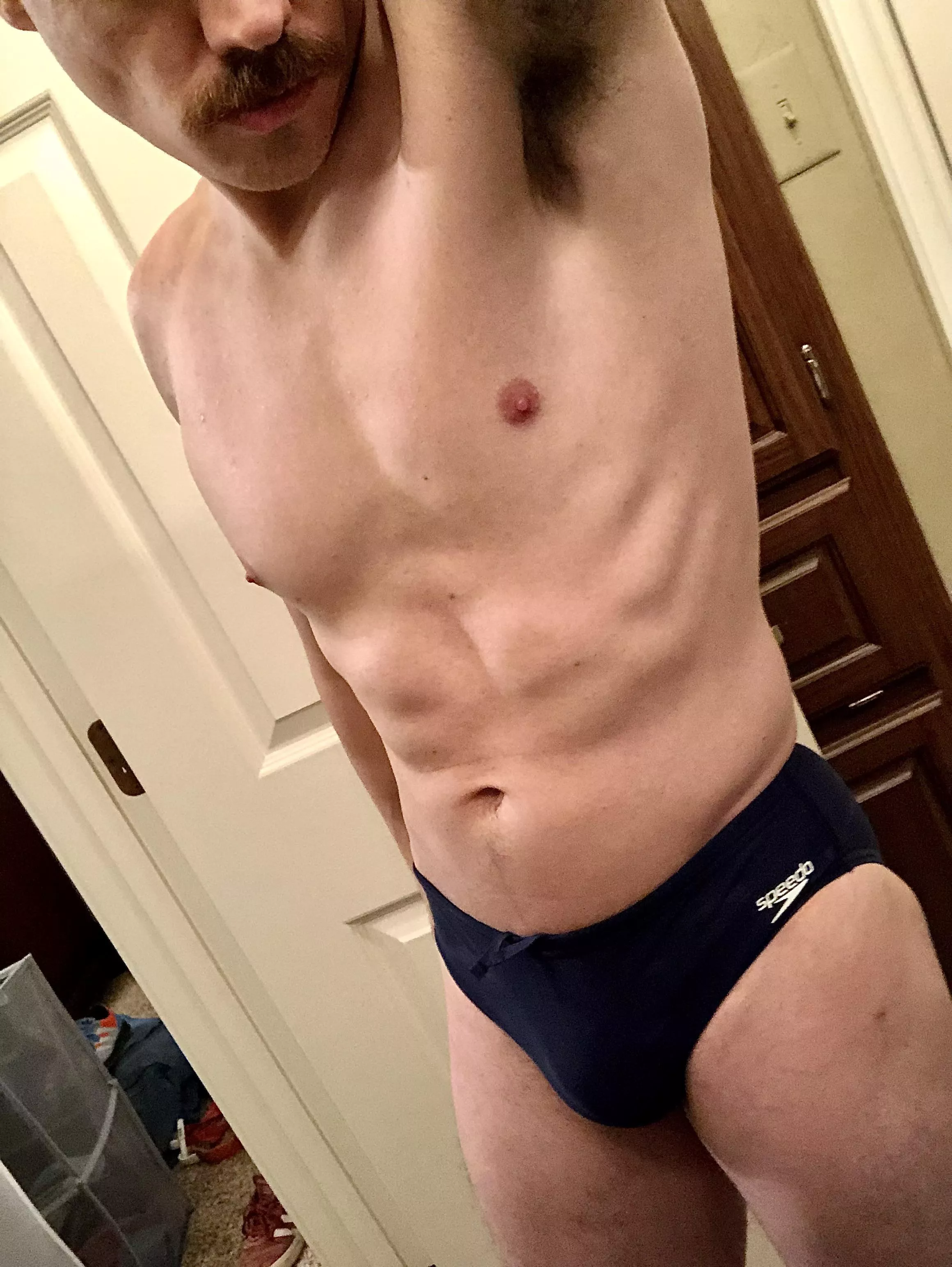 Would you watch me swim laps?