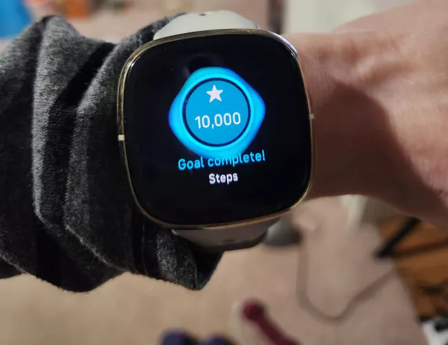 10k steps at 6:30am!