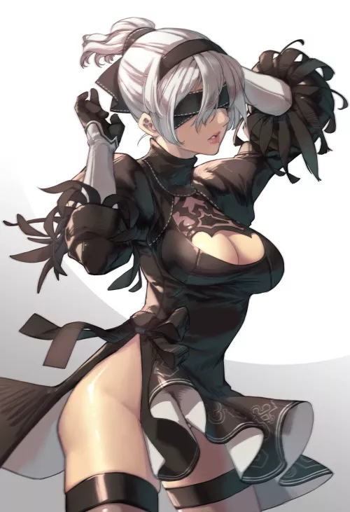 2B shows some hip (splish)