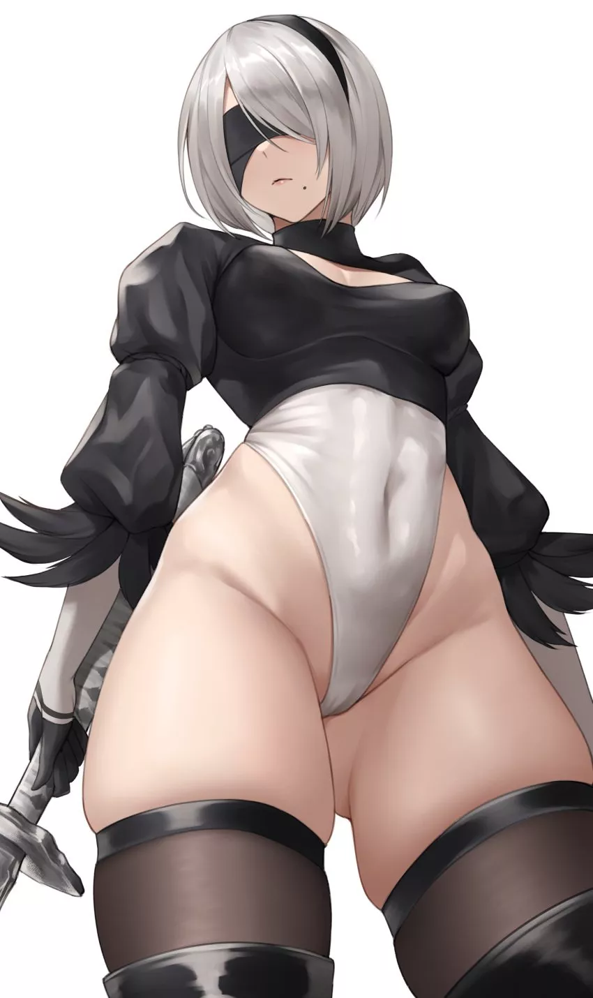 2B(kuronerinka)[NieR: Automata]