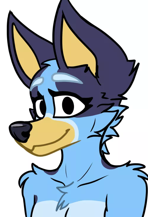 Bluey! (Fanart by me)