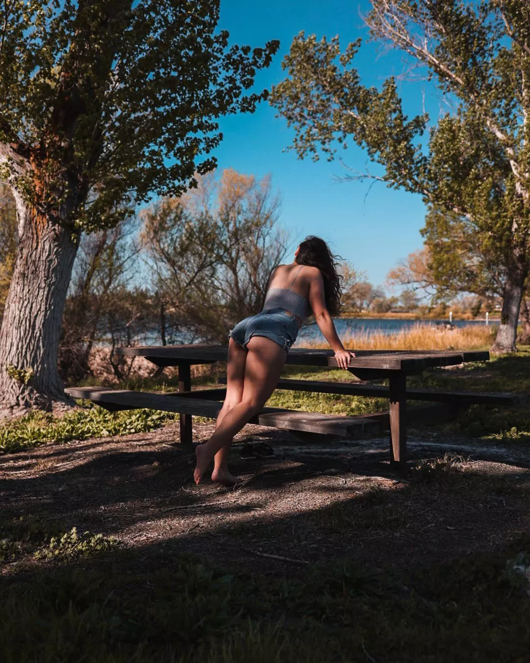 Booty poppin in these shorts