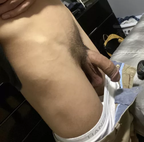 Brought the Hanes down to show my low hangers