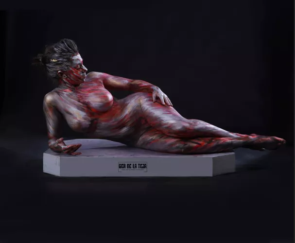 Crimson and Silver, by Me