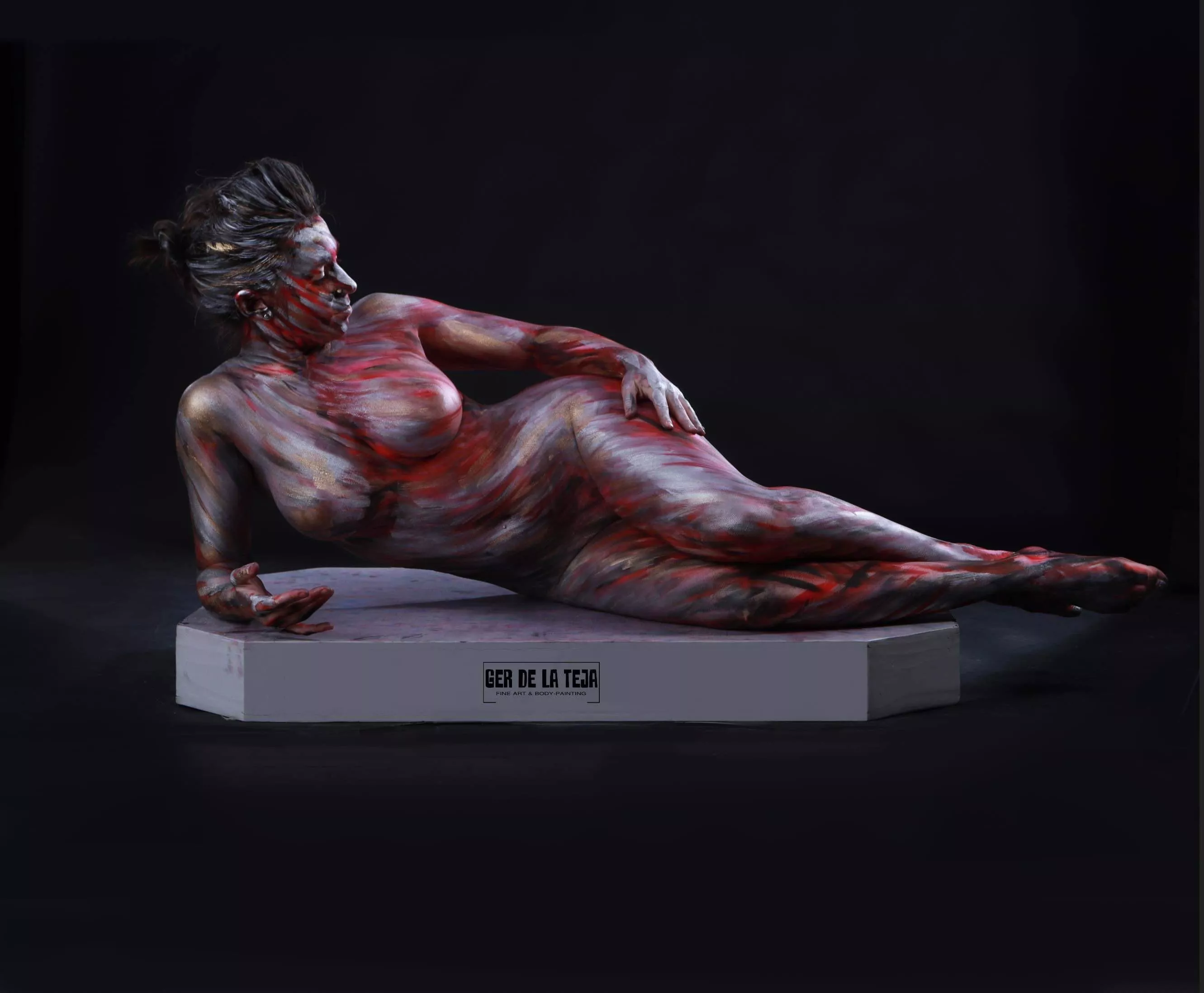 Crimson and Silver, by Me