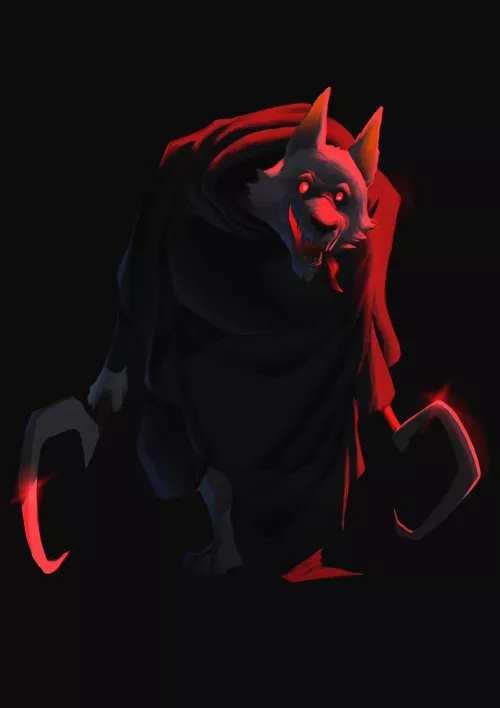 Death fanart from puss in boots, art by me