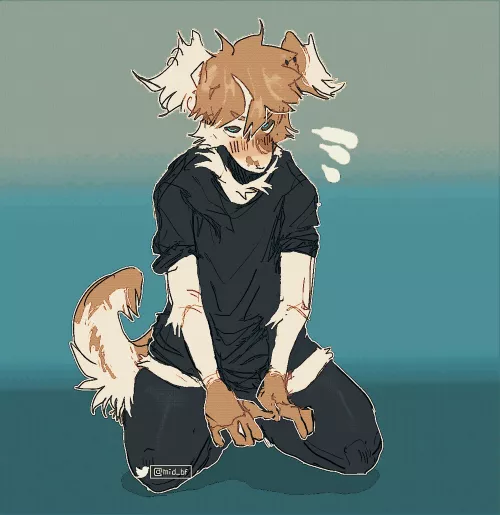 doggy / art mine, @mid_bf on twt